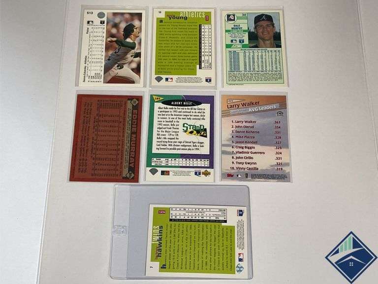 Albert Belle Upper Deck, Topps, Score, etc.