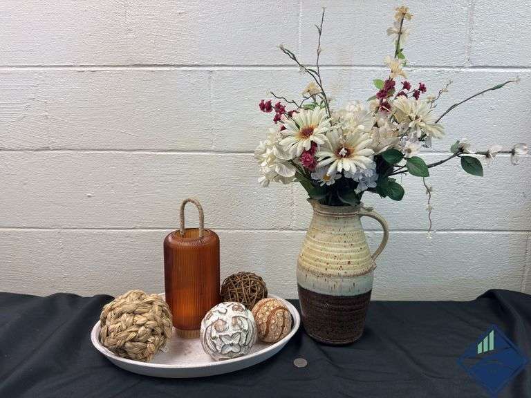 Clay Vase, Light Up Lantern, etc.