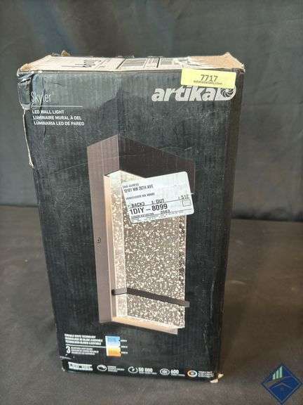 Skyler Black Modern 3 CCT Integrated LED Outdoor Hardwired Garage and Porch-Light Lantern Sconce