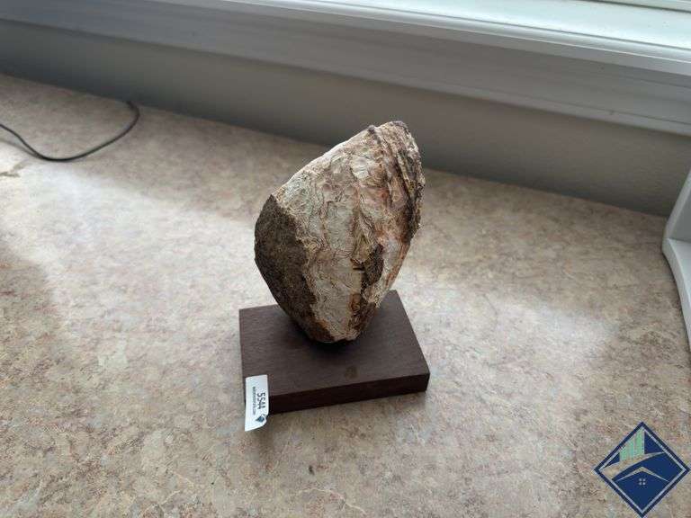 Brown Geode Desk Weight