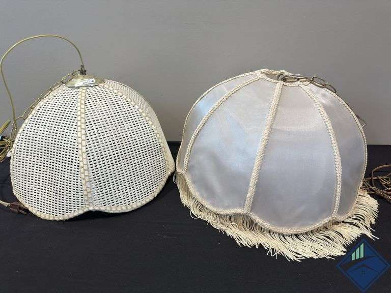Rattan Flower Lamp Shade, etc.