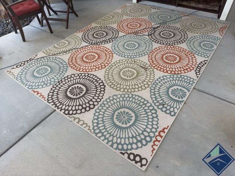 Floral Outdoor Rug