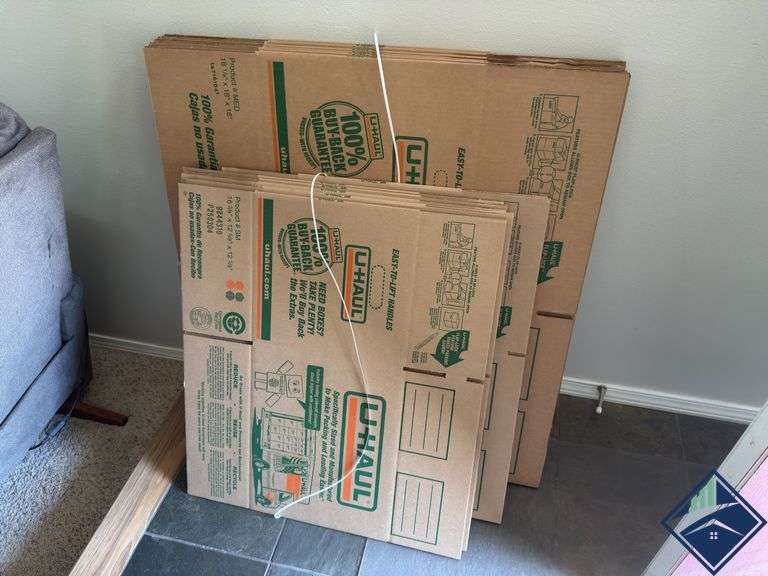 U-Haul Moving Boxes