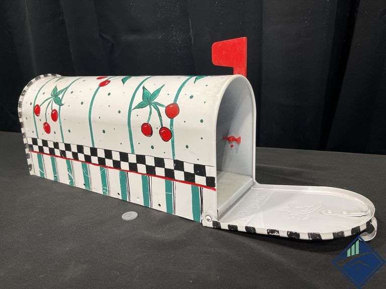 Handpainted Cherry Mailbox