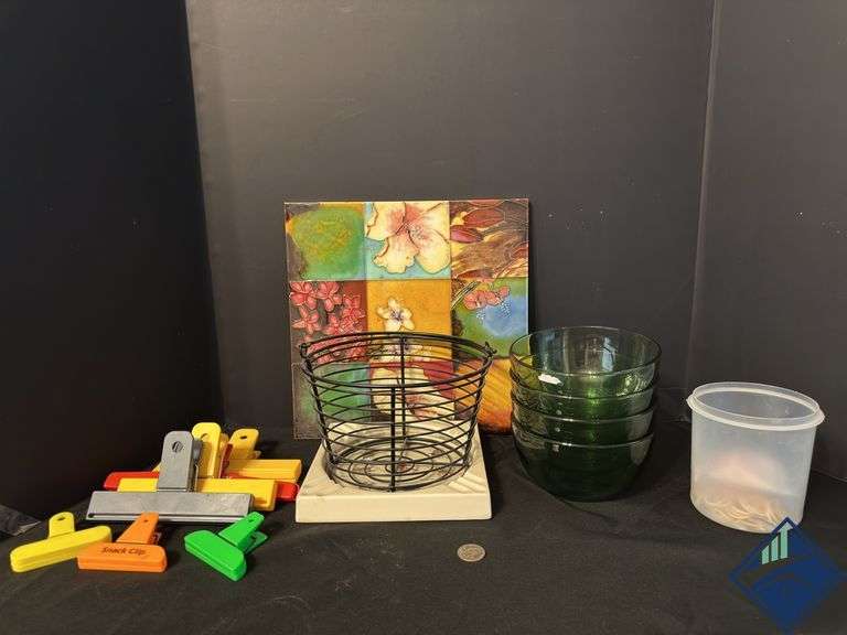 Snack Bowls, Floral Decor, Snack Bag Clips, etc.