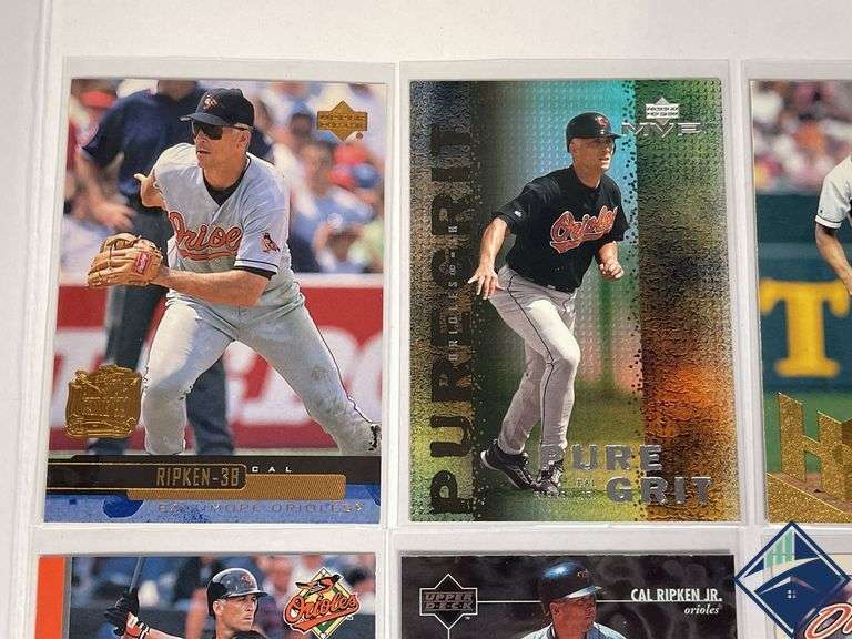 Cal Ripken Jr. Topps Finest, Donruss 2000, Upper Deck Cards, etc.