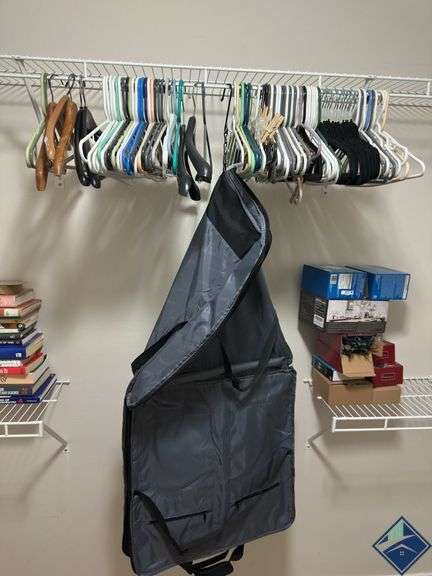 Coat Hanger Assortment with Suit Bag