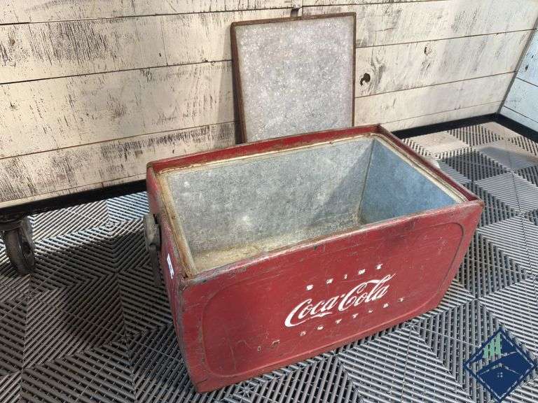 Vintage Coca Cola Airline Cooler