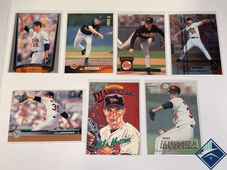 Mike Mussina Topps Finest, Upper Deck, Donruss Cards, etc.