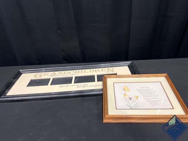 Grandchildren Picture Frame and “Broken Dreams” Picture