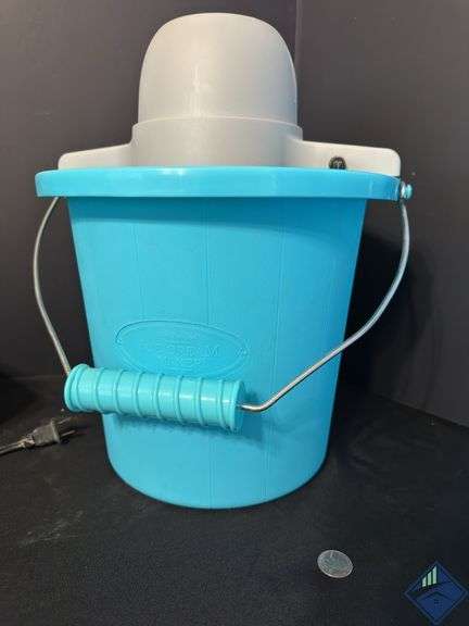 Old Fashioned Ice Cream Maker and Waffle Maker