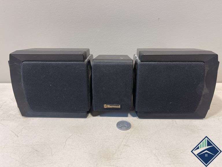 Vintage Sherwood Home Theater Speakers