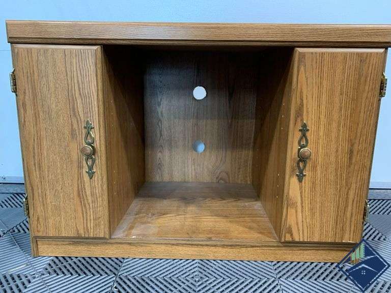 Oak TV Stand