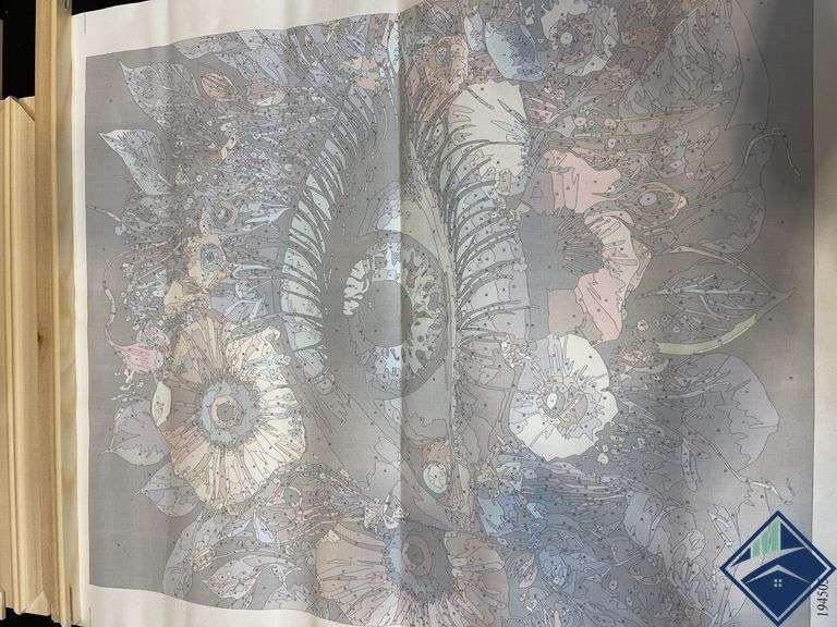 Paint-By-Number Flower & Eye Portrait    - Like New