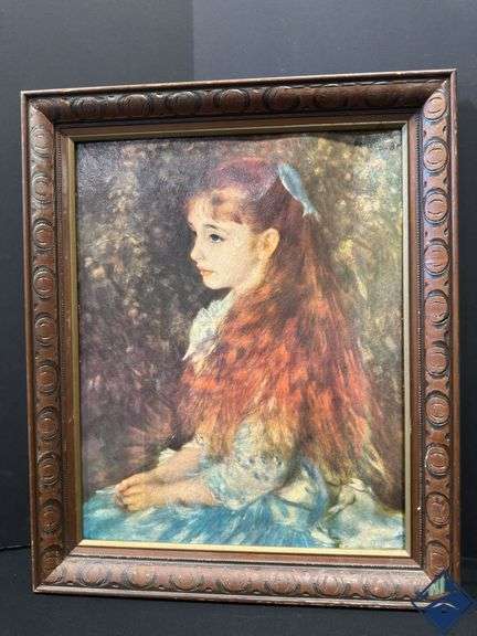 Vintage Renoir Framed Print