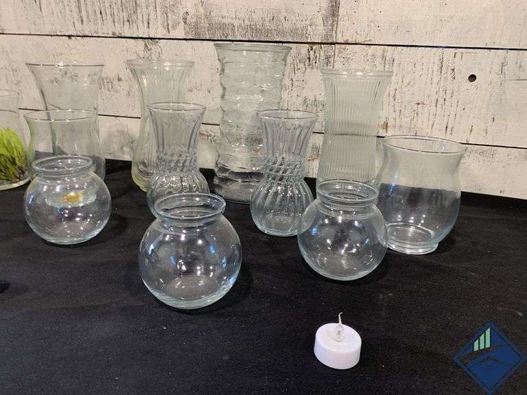 Clear Glass Vases