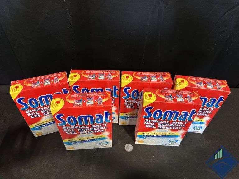 Boxes of Somat Special Salt