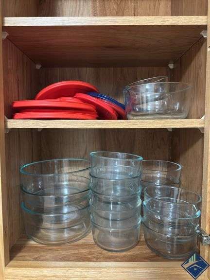 Assortment of Pyrex Food Storage Containers