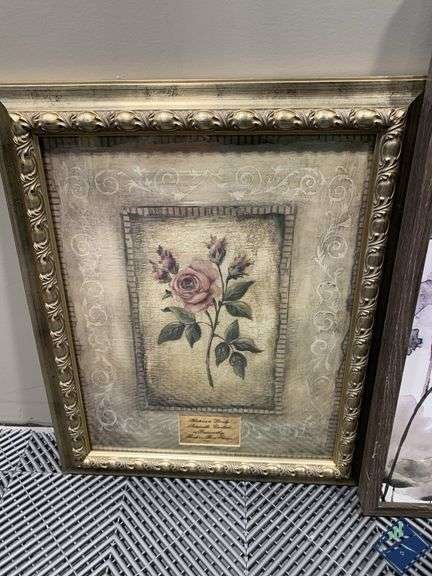 Framed Floral Prints