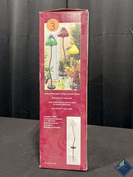 Woodland Mushroom Solar Lights