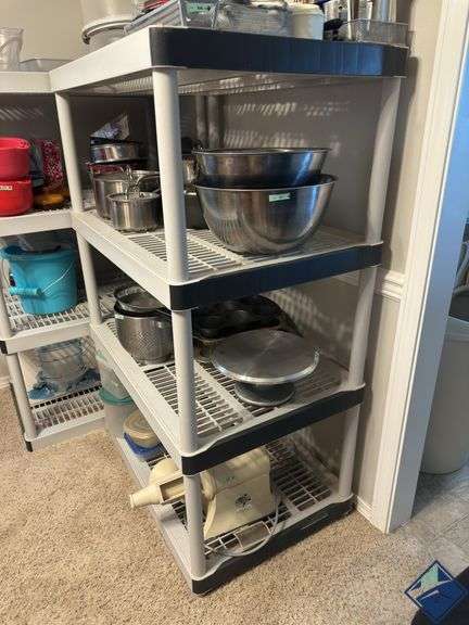 Plastic Storage Shelf *contents not included*come after 1*
