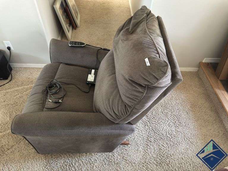 Lazyboy Gray Electric Recliner