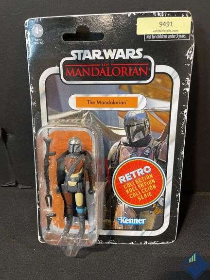 Hasbro Star Wars Retro the Mandalorian Action Figure - Used