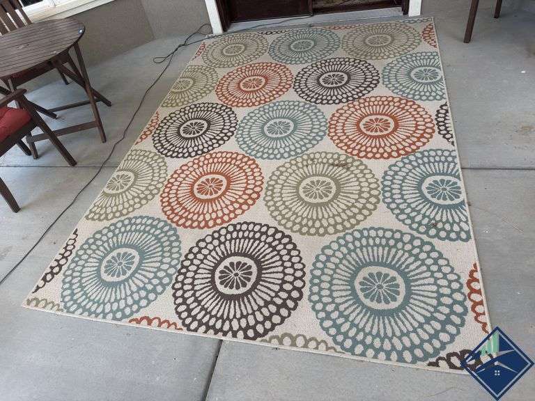 Floral Outdoor Rug