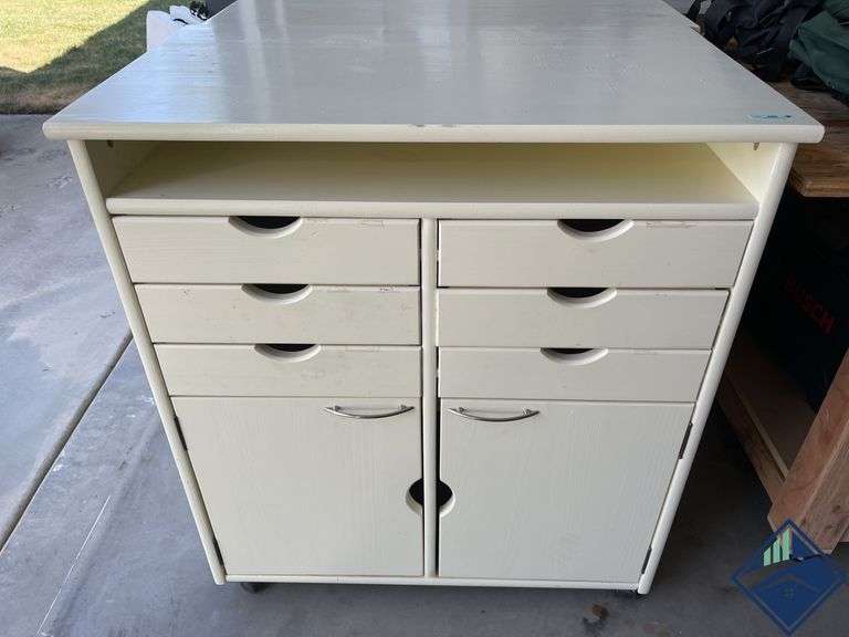 6 Drawer Organizer/Cabinet on Rollers