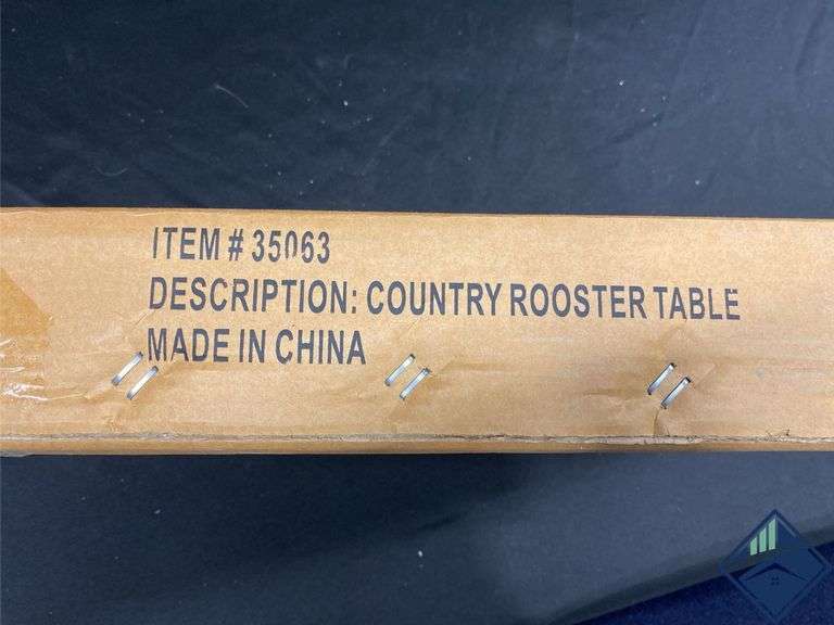 Country Rooster Table