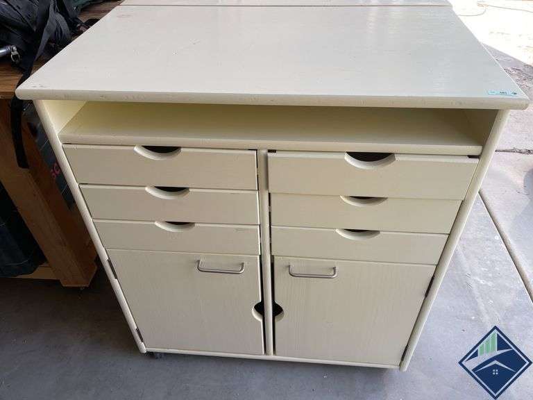 6 Drawer Organizer/Cabinet on Rollers