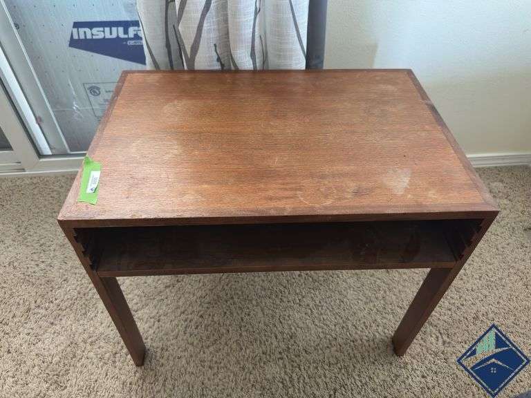 Wood Side Table