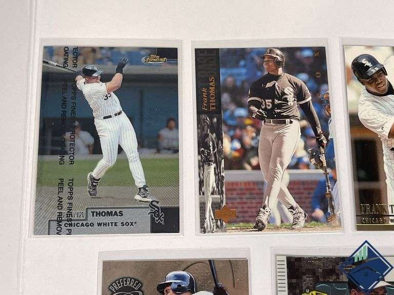 Frank Thomas Topps Finest, Upper Deck, ‘94 Fleer Ultra Cards, etc.