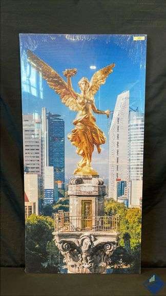 Statue Print on Canvas