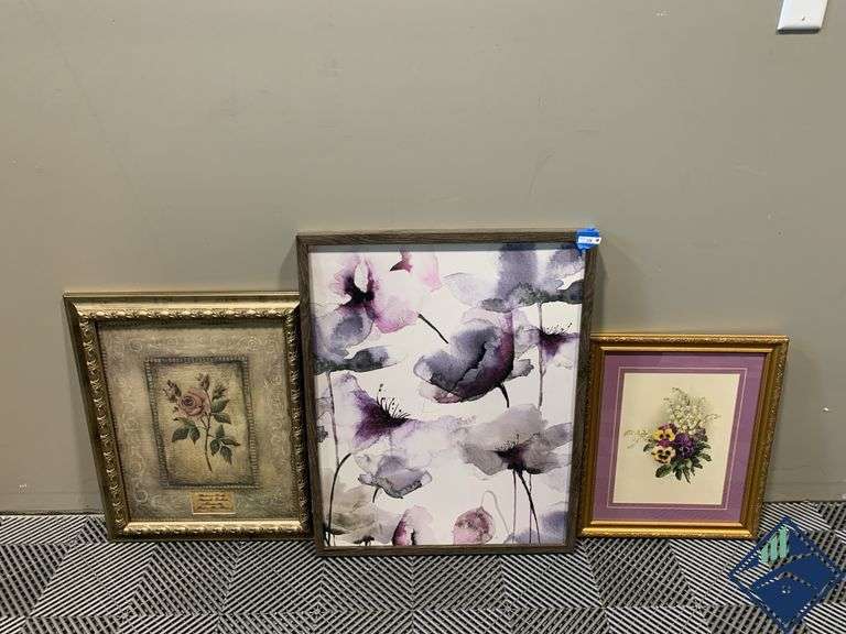 Framed Floral Prints