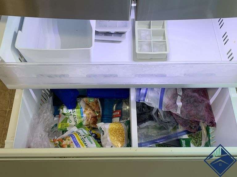 LG Stainless Steel Refrigerator and Freezer with Ice & Water System