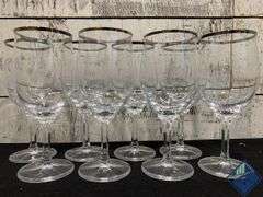 Silver-Topped Stem Ware