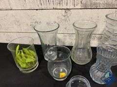 Clear Glass Vases