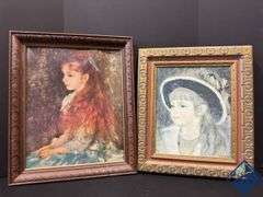 Vintage Renoir Framed Print