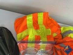 High Viz Vests and Foldable Backpacking Shovel