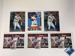 Tom Glavine Topps Finest, Fleer ‘96 & Score Cards