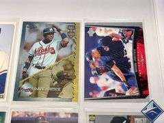 David Justice Donruss, Upper Deck Collector’s Choice, Topps Chrome Cards, etc.