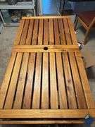 Wooden Patio Table