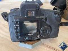 Canon EOS 20D, Lens, and Case