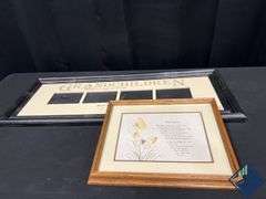 Grandchildren Picture Frame and “Broken Dreams” Picture