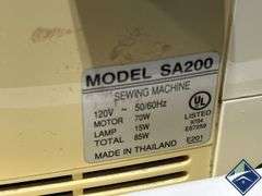 Simplicity Pioneer ll Sewing Machine with Case