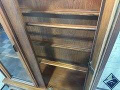 Vintage Walnut Hutch