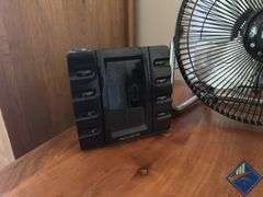 Massey Desk Fan and Clock