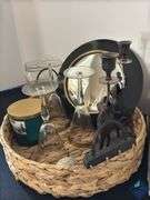 Wine Stoppers, Tuscany Scented Candle, Champagne Glasses, etc.
