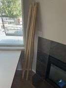 66" Wood Walking Sticks